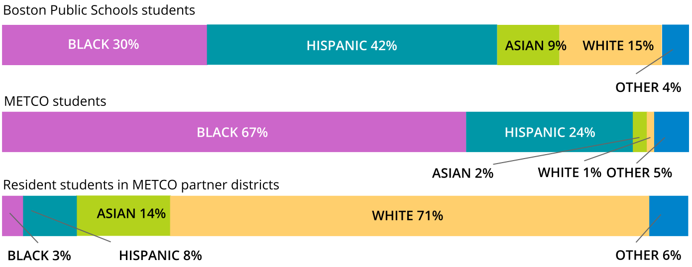 Racial Composition 2019-20 graphic